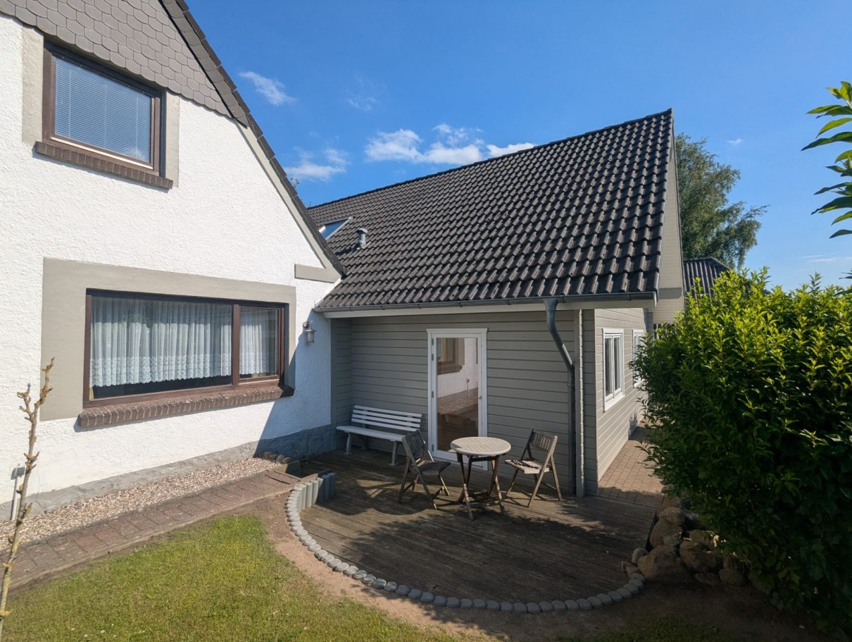 Terrasse Holzhaus